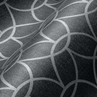 Architects Paper Luxus 70er Jahre Tapete Grau Silber Leicht Glitzer Glanzeffekt 375645 Retro 10,05x0,53m Made in Germany