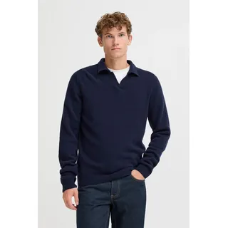 Casual Friday CFKARL LAMBSWOOL Herren Pullover Grobstrickpullover Wollmischung regular fit - Blau