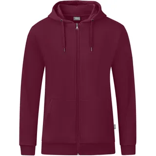 Jako Kapuzjacke Organic Maroon 44