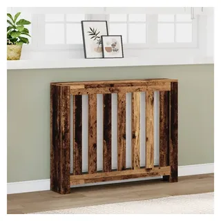 vidaXL Heizkörperverkleidung Altholz-Optik 104x20x82 cm