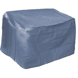 Acamp Schutzhülle Gartenbank | wasserdichte, schmutzabweisende und UV-beständige Abdeckplane für Gartenmöbel | wetterfestes Polyester | anthrazite Abdeckplane in L 160x75x78 cm