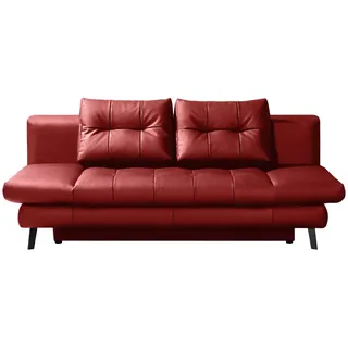 Novel SCHLAFSOFA Rot - 209x94x94 cm