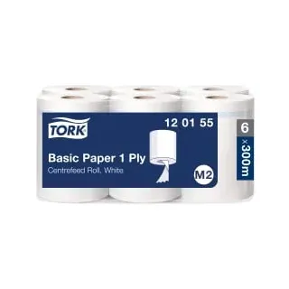 TORK Standard Papierwischtücher 1-lagig 120155 6 Rollen
