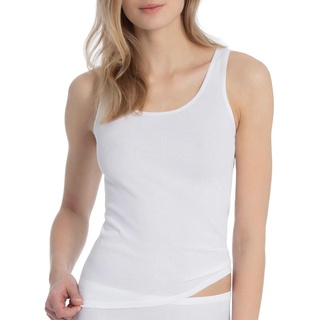 CALIDA Damen Top Ohne Arm Slip/Hosen Unterhemd, Weiß, 40-42 EU