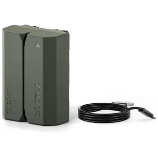 TILTA NP-FZ100-Akku mit USB-C-Eingang, 2400 mAh, kompatibel mit Sony FX3, FX30, A6600, A6700, A9, A9 III, A7S III, A7R III, A7C, A7 III, A7 IV, A7R IV, A1 II, ZV-E1 TNP-FZ100-GN
