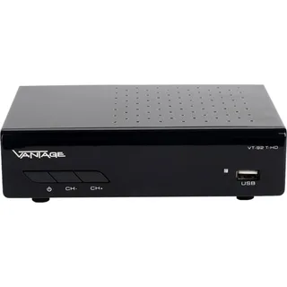 Vantage DVB-T2 Receiver VT-92 - T-HD - Schwarz