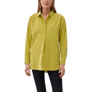 s.Oliver Women's 2120882 Cord Bluse, gelb, S