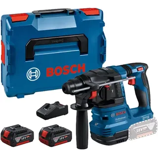 Bosch GBH 18V-22 inkl. 2x 4,0 Ah Akku + Schnellladegerät GAL 18V-40 + L-BOXX