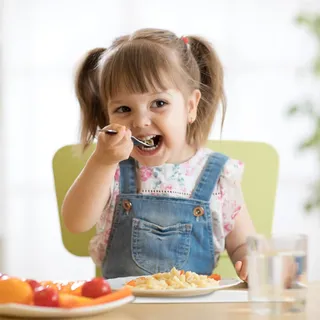Silikon-Tischsets in Wolkenform für Kinder, 2er-Set