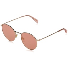 Levi's Unisex Lv 1005/s Sunglasses, DDB/K1 Gold Copper, 50