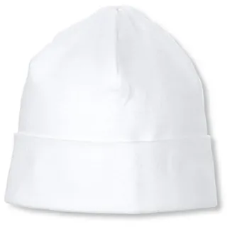Sterntaler Mütze , Weiß , Textil , Uni , Gr. 41 , Babykleidung, Babymützen