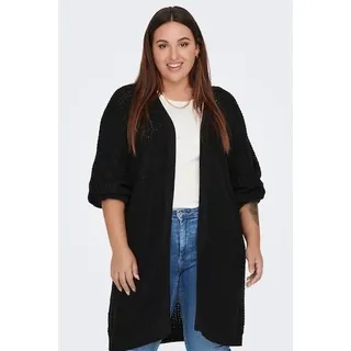 ONLY CARMAKOMA Strickjacke »CARMIRLA NEW L/S CARDIGAN KNT«, schwarz