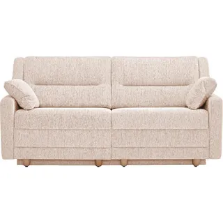 Sedda Schlafsofa , Naturfarben , Textil , 184x88x91 cm , Austria Gütezeichen, AZO-frei , Typenauswahl, Fußauswahl, Stoffauswahl, Liegefunktion, Sitzqualitäten, Schlafen auf Sitzhöhe, Hocker erhältlich, Rückenfutter , Wohnzimmer, Sofas & Couches, Schlafsofas, Sonstige Schlafsofas