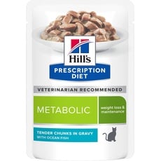 Bild Hill’s Prescription Diet Metabolic mit Meeresfisch Katzenfutter nass