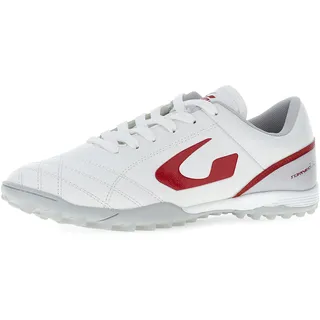 GEMS TFM01-0309 TORNEO X Sneaker Unisex Weiss/GRAU/ROT EU 39