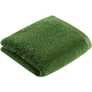 Vossen Handtuch , Grün , Textil , Uni , 50x100 cm , Made in Austria, Oeko-Tex® Standard 100, Oeko-Tex® Made IN Green, V-Label Vegan , saugfähig, Aufhängeschlaufe, angenehm weich, hochwertige Qualität, Bordüre, schadstoffgeprüft , Heimtextilien, Badtextilien, Handtücher