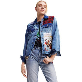 Desigual JACKET_MICKEY, 5053 DENIM MEDIUM WASH, S