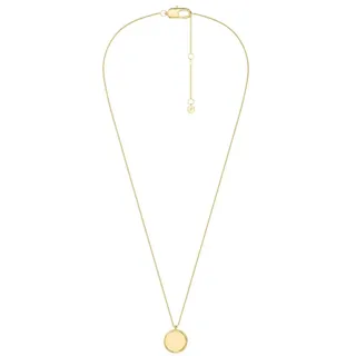 Fossil Ellis Damen Goldfarbene Halskette aus Edelstahl, JF04977710