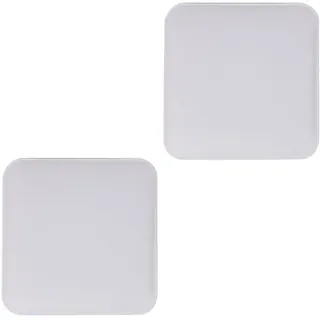 Idimex Sitzkissen Romeo 2Er-Set , Weiß , Textil , Mode , 35x2x35 cm , Heimtextilien, Wohntextilien, Sitzkissen