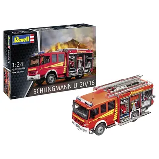 REVELL 07404 - Schlingmann LF 20/16 Feuerwehrauto 1:24