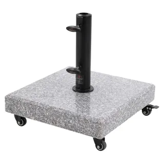 Doppler Schirmständer Granit ca. 70 kg Grau