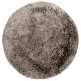 Obsession Fellteppich , Taupe , Textil , rund , Oeko-Tex® Standard 100 , für Fußbodenheizung geeignet, lichtunempfindlich, pflegeleicht, leicht zusammenrollbar , Teppiche und Böden, Teppiche, Fellteppiche