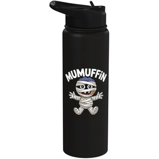 Mumuffin Muffin-Muffin-Monster-Design Stainless Steel Insulated Water Bottle