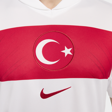 Bild von Türkei Trikot Home Europameisterschaft 2024 Weiss Rot F100