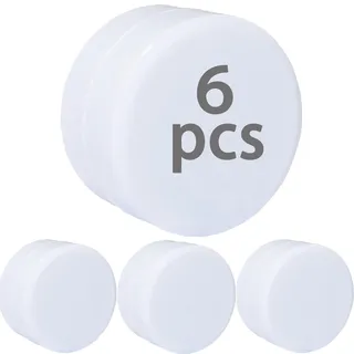 Bocoli 3 Set Duschvorhang Beschwerer Gewichte,Runde Badevorhang Magnet, Vorhang Gewichte Magnet, Duschvorhänge Magnete Unten Beschwerer für Dusche Fenster Vorhang Tischdecken,Weiß