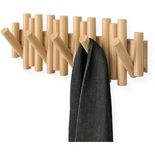 Umbra Garderobenleiste Picket Kiefer Natur