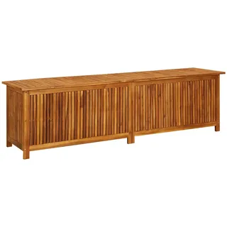 vidaXL Garten-Aufbewahrungsbox 200 x 50 x 58 cm Braun