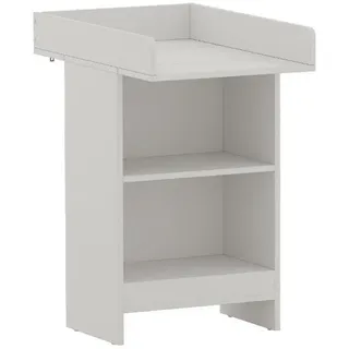 Vicco Wickelkommode Mona Weiß 60 x 103.5 cm mit Wickelaufsatz , Holzwerkstoff , 2 Fächer , Rechteckig , 60x103.5x88 cm , Babymöbel & Kindermöbel, Babyzimmer, Wickelkommoden & Zubehör, Wickelkommoden