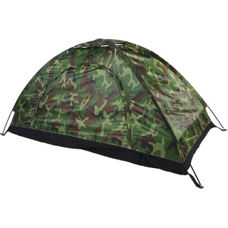 Einmannzelt,Zelt 1 Person,Wurfzelt 2 Personen Wasserdicht,Zelt 2 Personen,1 Mann Camzelt Faienzelt ppelzelt Cam Dome Zelt,Outdoor Camouflage Uv Schutz wasserdichte Eine Personen Zelt Shelters M