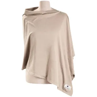 Julius Zöllner Poncho , Sandfarben , Textil , Uni , 74x60 cm , unisex , Textiles Vertrauen - Oeko-Tex®, Hohenstein , Pflegen, Baden, Kapuzenhandtücher