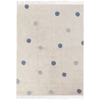 Beliani Dardere Kinderteppich 140 x 200 cm Beige/Grau