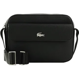 Lacoste Nomogramme Embossed - Umhängetasche 23 cm (noir) - Schwarz