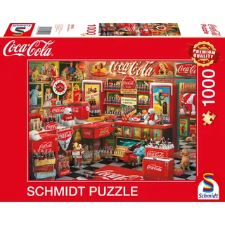 Schmidt Spiele Coca Cola - Nostalgie-Shop (59915)