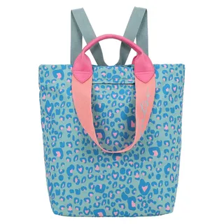 Fritzi aus Preußen Rucksack Handtasche JU Limited Shopper Lighty Leo Circus türkis - Türkis