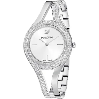 Swarovski 5377545 Damen-Armbanduhr, Edelstahl-Gehäuse, Metall-Armband - Silber