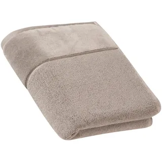 Vossen Handtuch , Grau , Textil , Uni , 50x100 cm , Made in Austria, Oeko-Tex® Standard 100 , saugfähig, Aufhängeschlaufe, angenehm weich, hochwertige Qualität, Bordüre, schadstoffgeprüft , Heimtextilien, Badtextilien, Handtücher