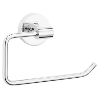 Tesa Toilettenpapierhalter EXXCELLENT Toilettenrollenhalter inkl. Klebelösung ohne Bohren,