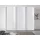 Schwebetürenschrank OTELI 271 x 229 x 62 cm Weiß