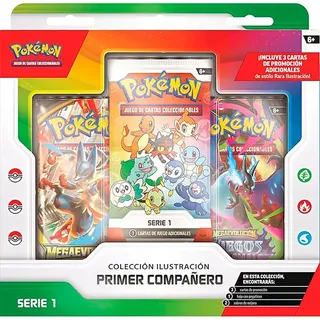 Pokemon Trading Card Game Erste Partner Illustrationssammlung Serie 1 Latein 30-jähriges Jubiläum Spanisch - Multicolor - One Size