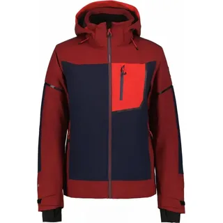ICEPEAK FRISCO Herren Skijacke Winterjacke dunkel rot 46 - Dunkelblau, Rot, Dunkelrot