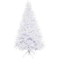 Creativ deco Künstlicher Weihnachtsbaum »Weihnachtsdeko, künstlicher Christbaum, Tannenbaum«, weiß