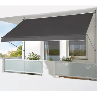 Konifera Klemmmarkise Torremolinos 250 x 150 cm grau