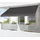 Klemmmarkise Torremolinos 250 x 150 cm grau