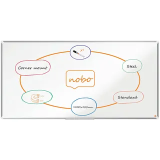 NOBO Whiteboard 180 x 90 cm Weiß