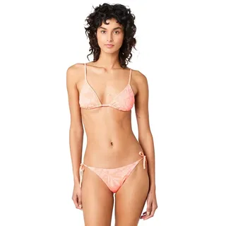 Rip Curl Sun Chaser Triangle Bikini - Coral - XS