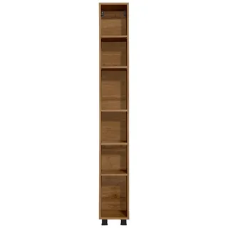 WELLTIME »Trento, Badmöbel, Badregal, Regal, Breite 25 cm« Standregal, Badezimmer-Regal, für viel Stauraum,